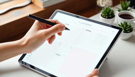 Unleash Your Productivity: The Pros of Digital Planner Templates