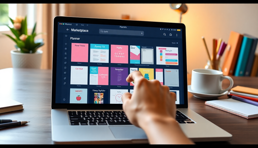 Discover the Best Marketplaces for Premium Planner Templates