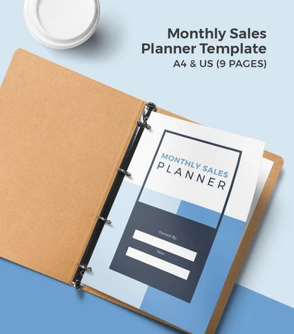 Free Monthly Sales Planner Template