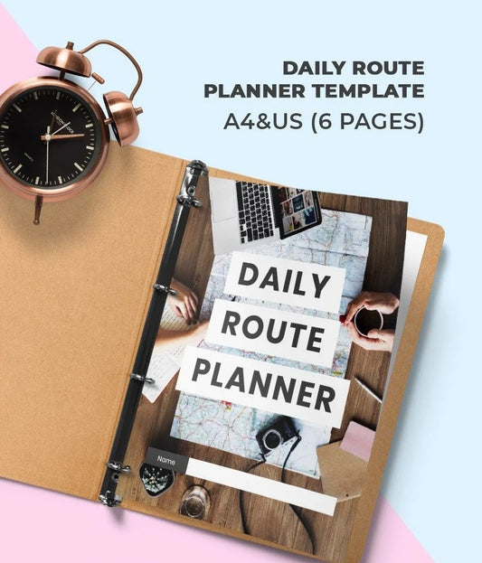 Free Basic Daily Route Planner Template