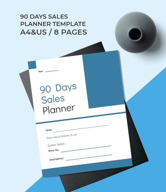 Free 90 Day Sales Planner Template