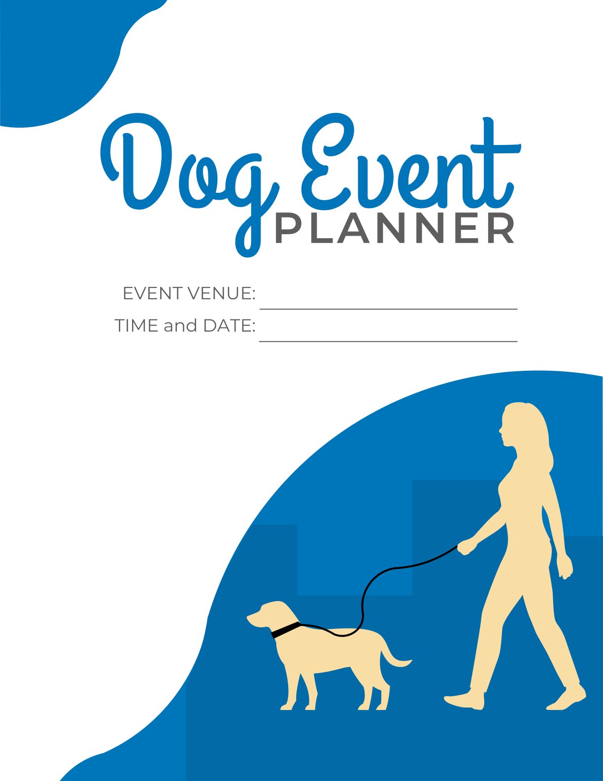 Free Dog Event Planner Template