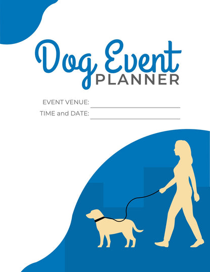 Free Dog Event Planner Template