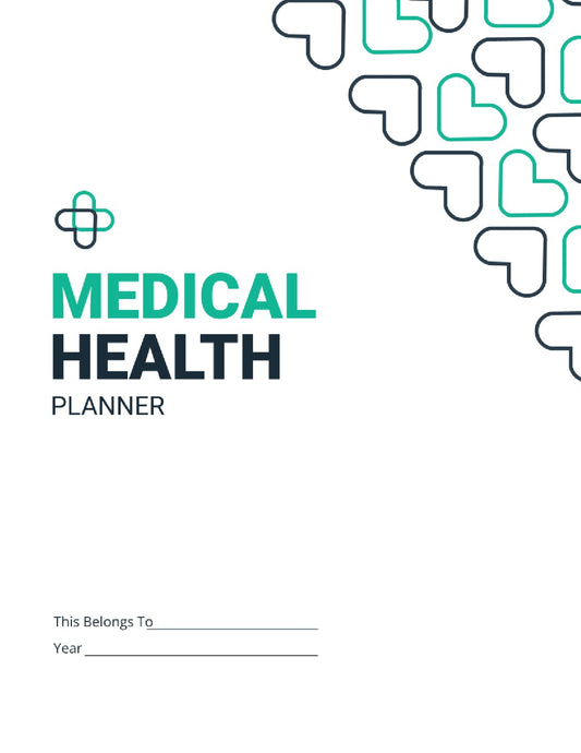 Free Medical Health Planner Template