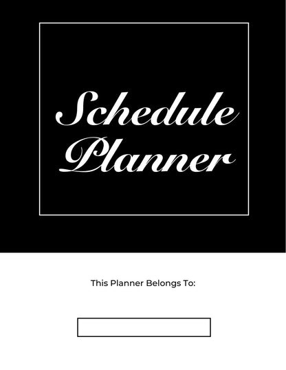 Free Elegant Project Planner Template