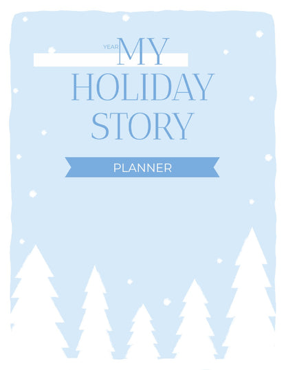 Free Holiday Story Planner Template