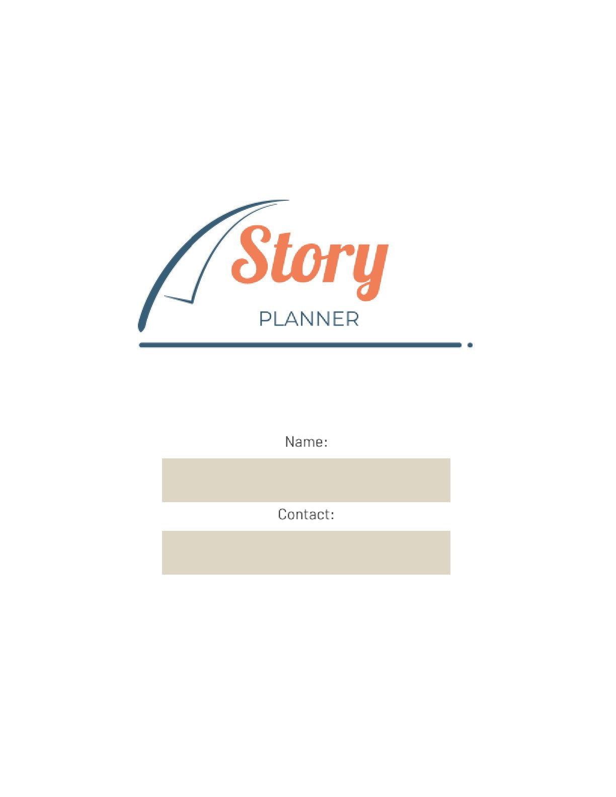 Free Story Planner Template