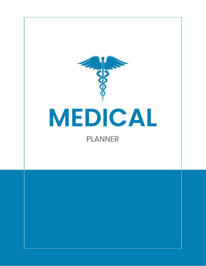 Free Medical Planner Template