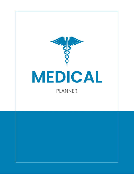 Free Medical Planner Template