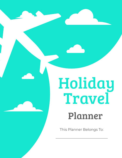 Free Holiday Trip Planner Template