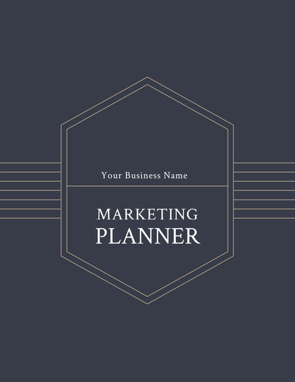 Free Marketing Plannner Template