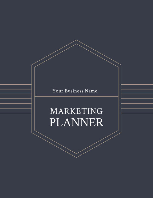 Free Marketing Plannner Template