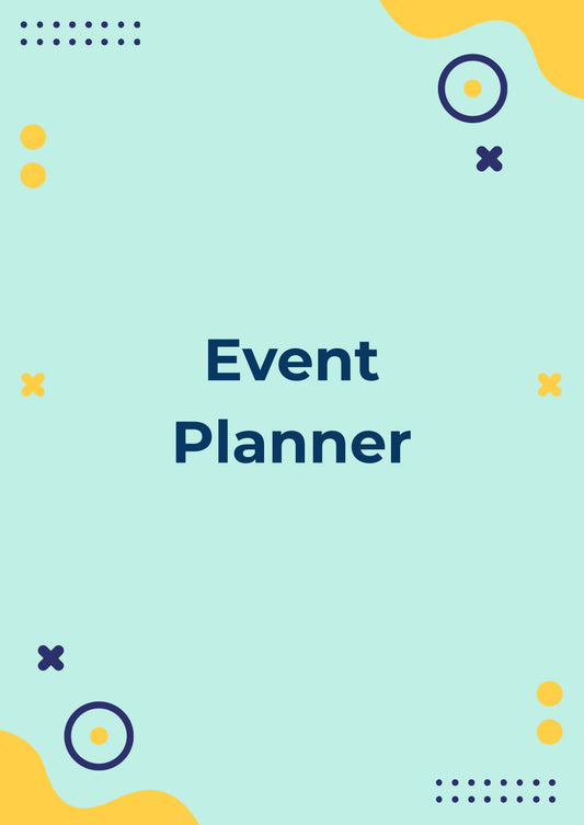 Free Event Planner Template