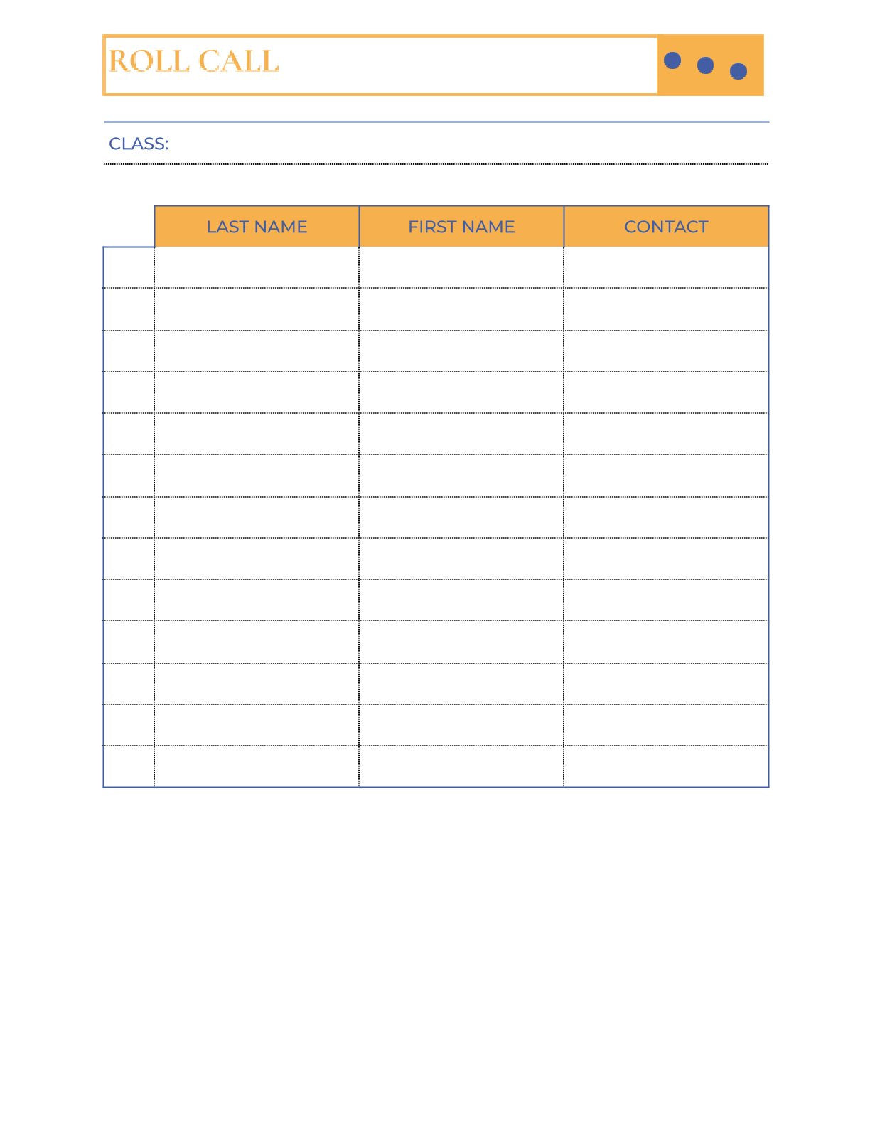 Free High School Teacher Planner Template