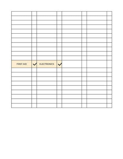 Free Vacation Itinerary Planner Template