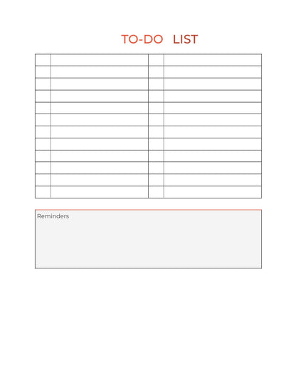 Free Monthly Training Planner Template