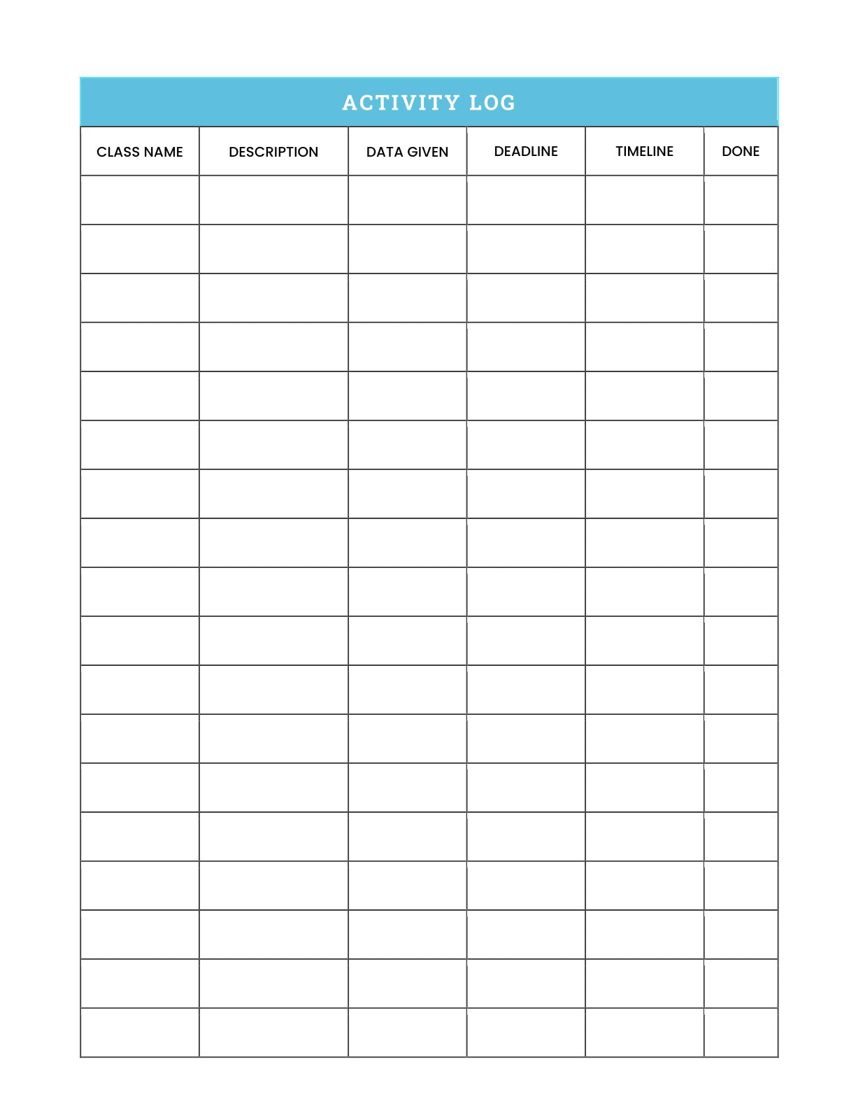 Free Digital Teacher Planner Template