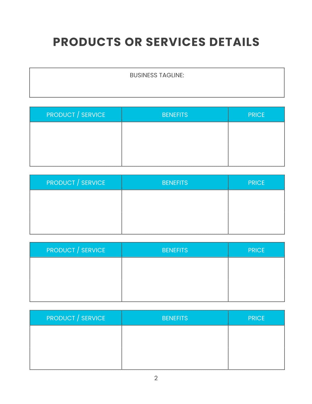 Free Weekly Marketing Planner Template