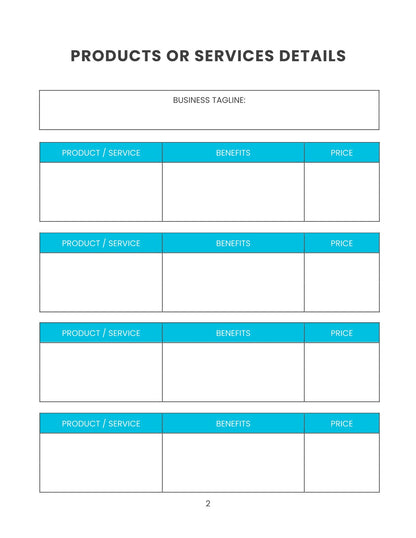 Free Weekly Marketing Planner Template