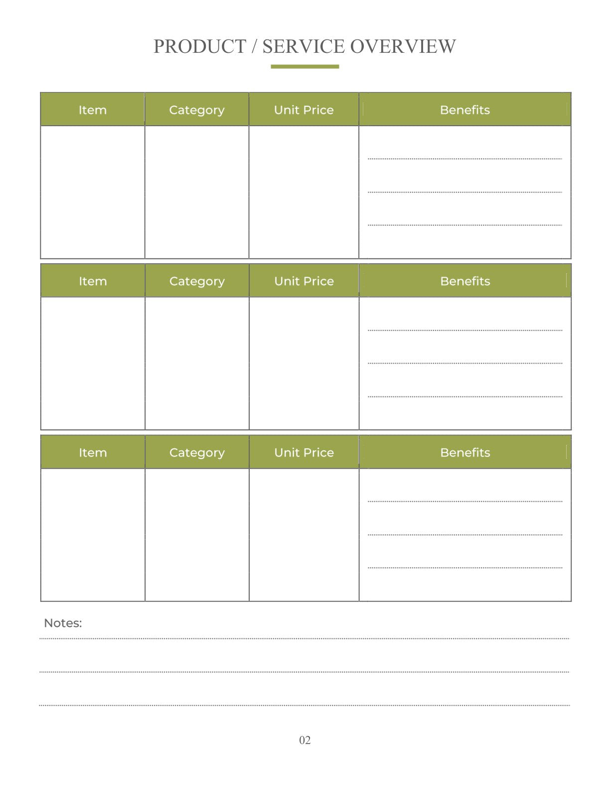 Free Etsy Marketing Planner Template