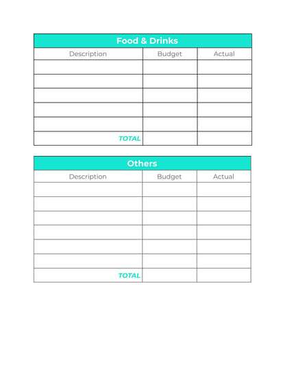 Free Holiday Trip Planner Template