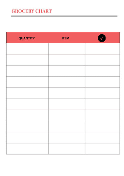 Free Event Menu Planner Template