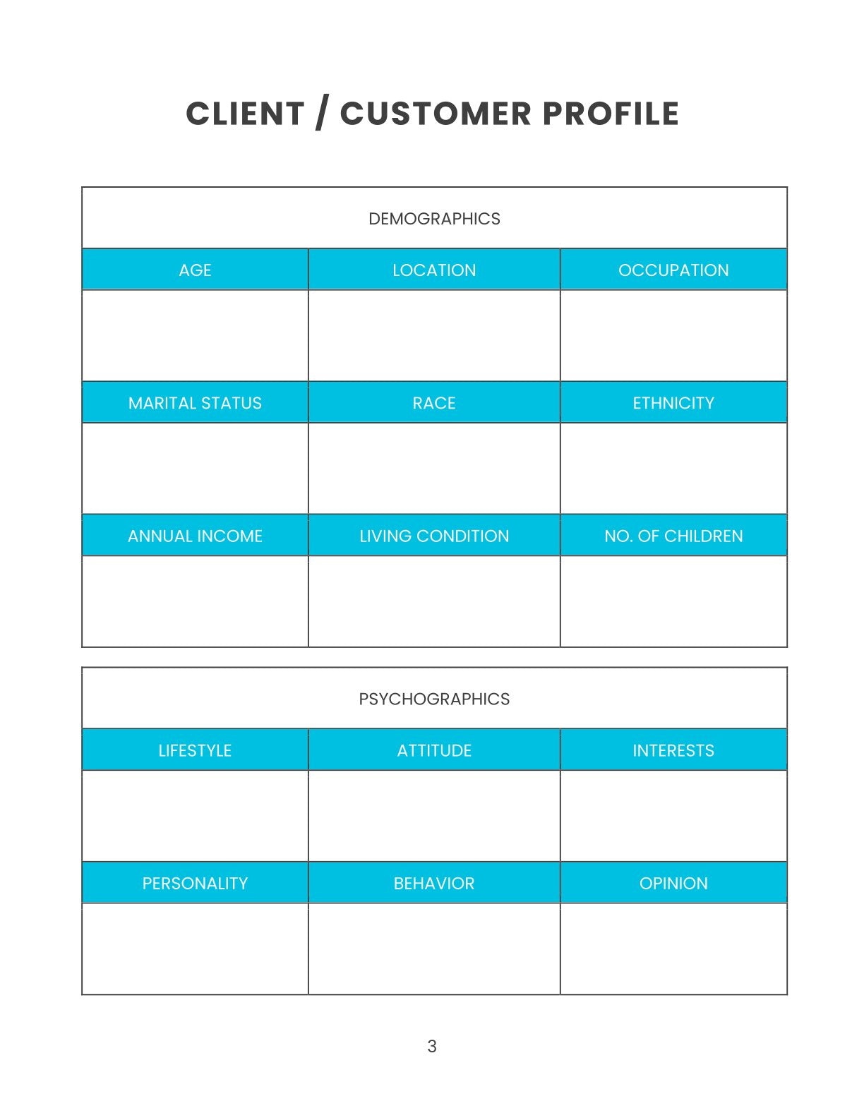 Free Weekly Marketing Planner Template