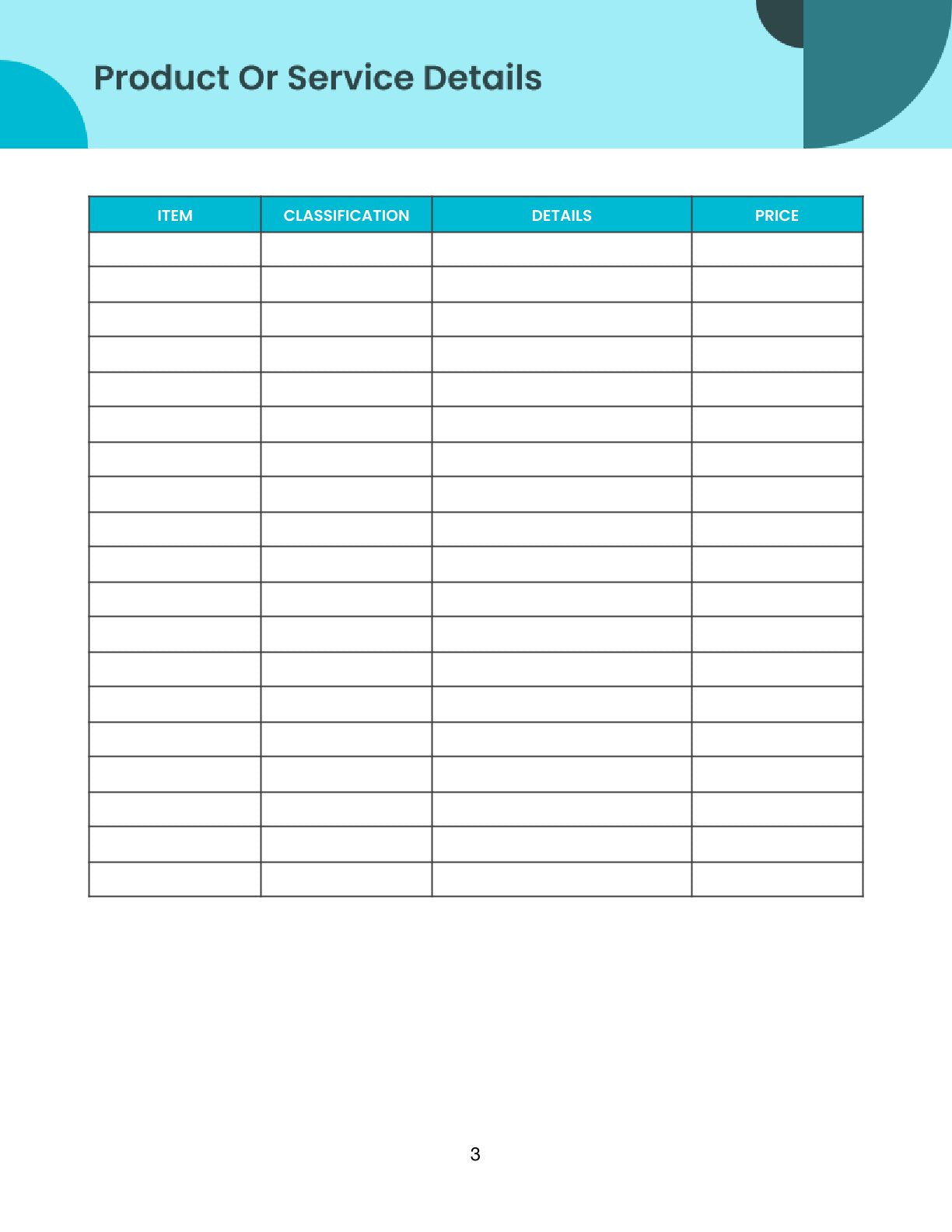 Free Marketing Strategy Planner Template