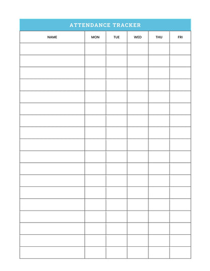 Free Digital Teacher Planner Template