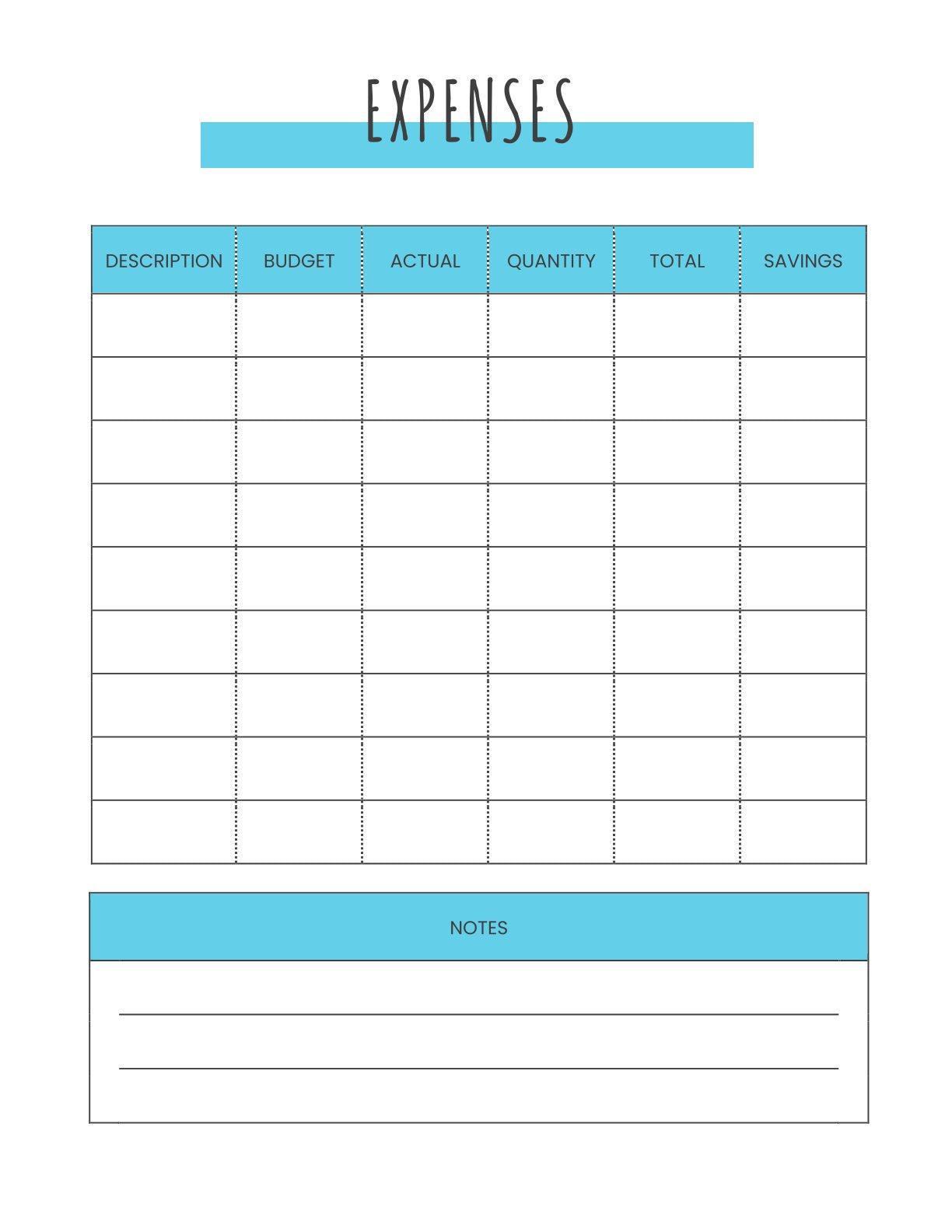 Free Kids Birthday Party Planner Template