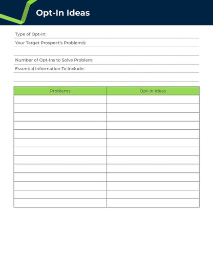 Free Sales Funnel Planner Template