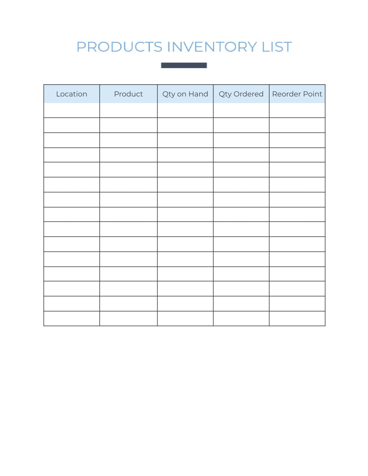 Free Monthly Sales Planner Template