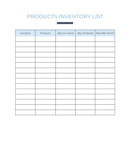 Free Monthly Sales Planner Template