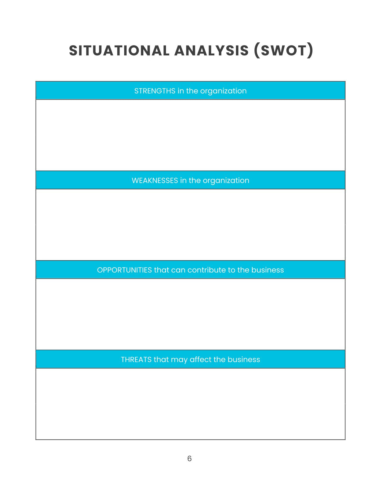 Free Weekly Marketing Planner Template