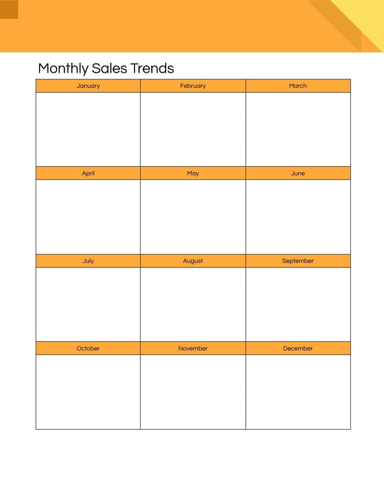 Free Weekly Sales Planner Template