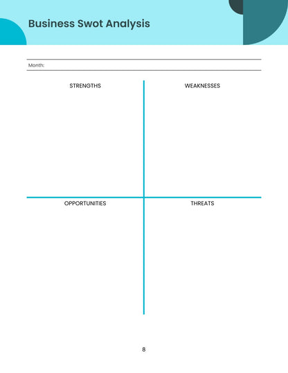 Free Marketing Strategy Planner Template