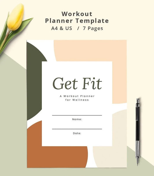 Free Workout Planner Template