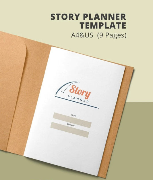 Free Story Planner Template