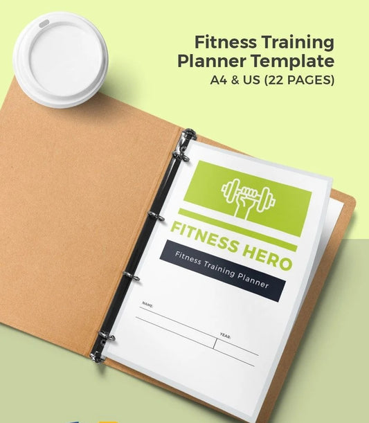 Free Fitness Training Planner Template