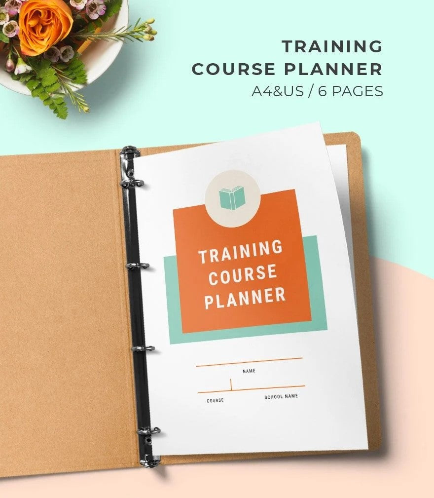 Free Training Course Planner Template