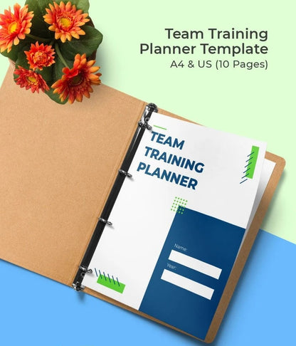 Free Team Training Planner Template