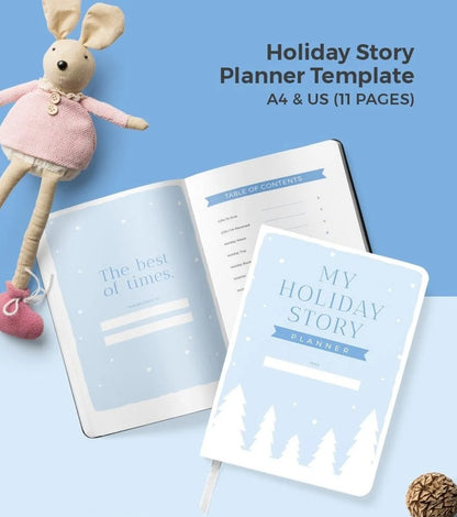 Free Holiday Story Planner Template