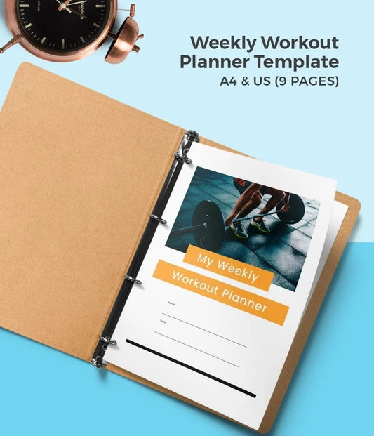 Free Weekly Workout Planner Template