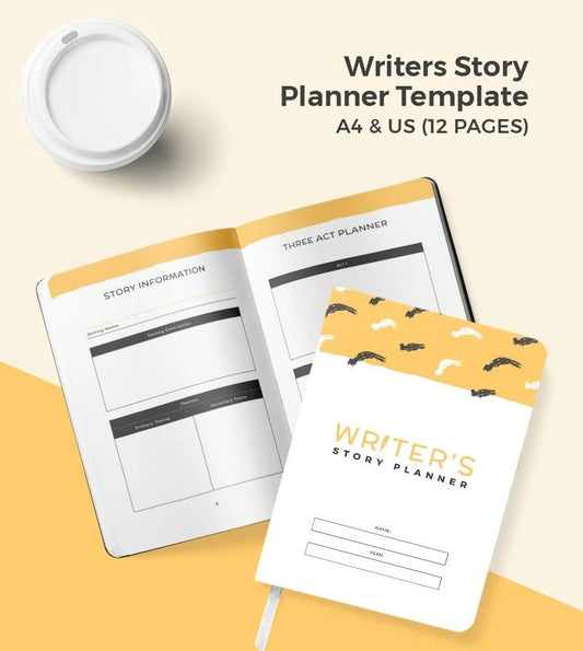 Free Writers Story Planner Template