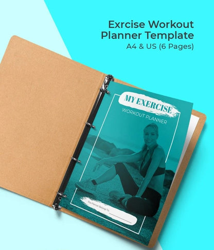 Free Exercise Workout Planner Template