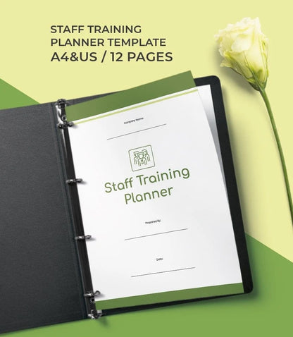 Free Staff Training Planner Template