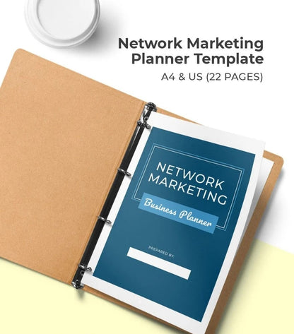 Free Network Marketing Planner Template