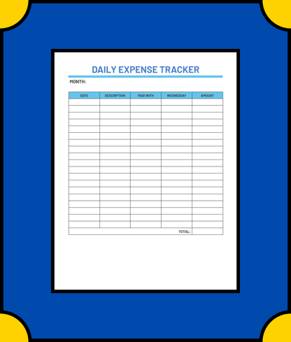 Free Household Budget Planner Template - Manage Your Home Finances