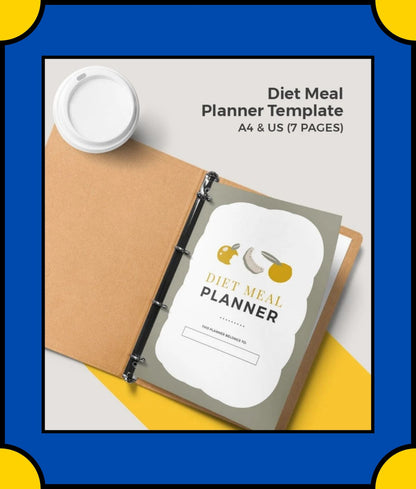 Free Diet Meal Planner Template - Plan Your Healthy Meals with Ease