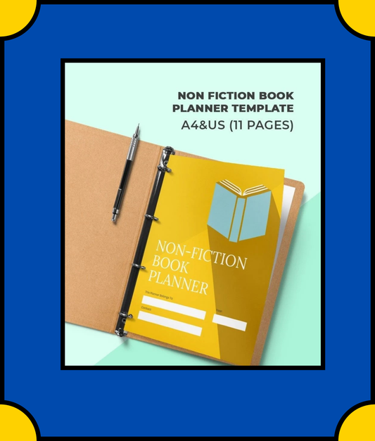 Free Non Fiction Book Planner Template - Dive Deeper into Knowledge